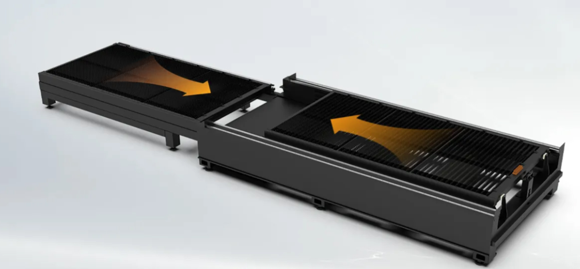 All Cover Exchange Platform laser Cutting Machine