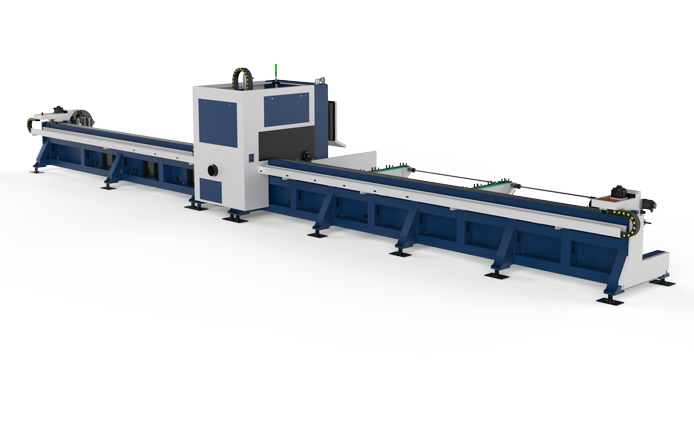 3 Chucks（Side Hanging）Heavy-Load Tube laser Cutting Machine