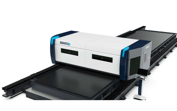 Enclosed Ground Rail Gantry Beam LaserCutting Machine Enclosed Ground Rail Gantry Beam LaserCutting Machine