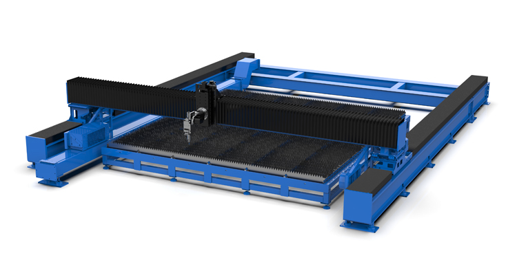 Ground Rail Gantry Beam laser Cutting Machine