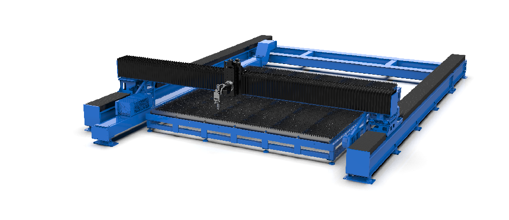 Ground Rail Gantry Beam laser Cutting Machine