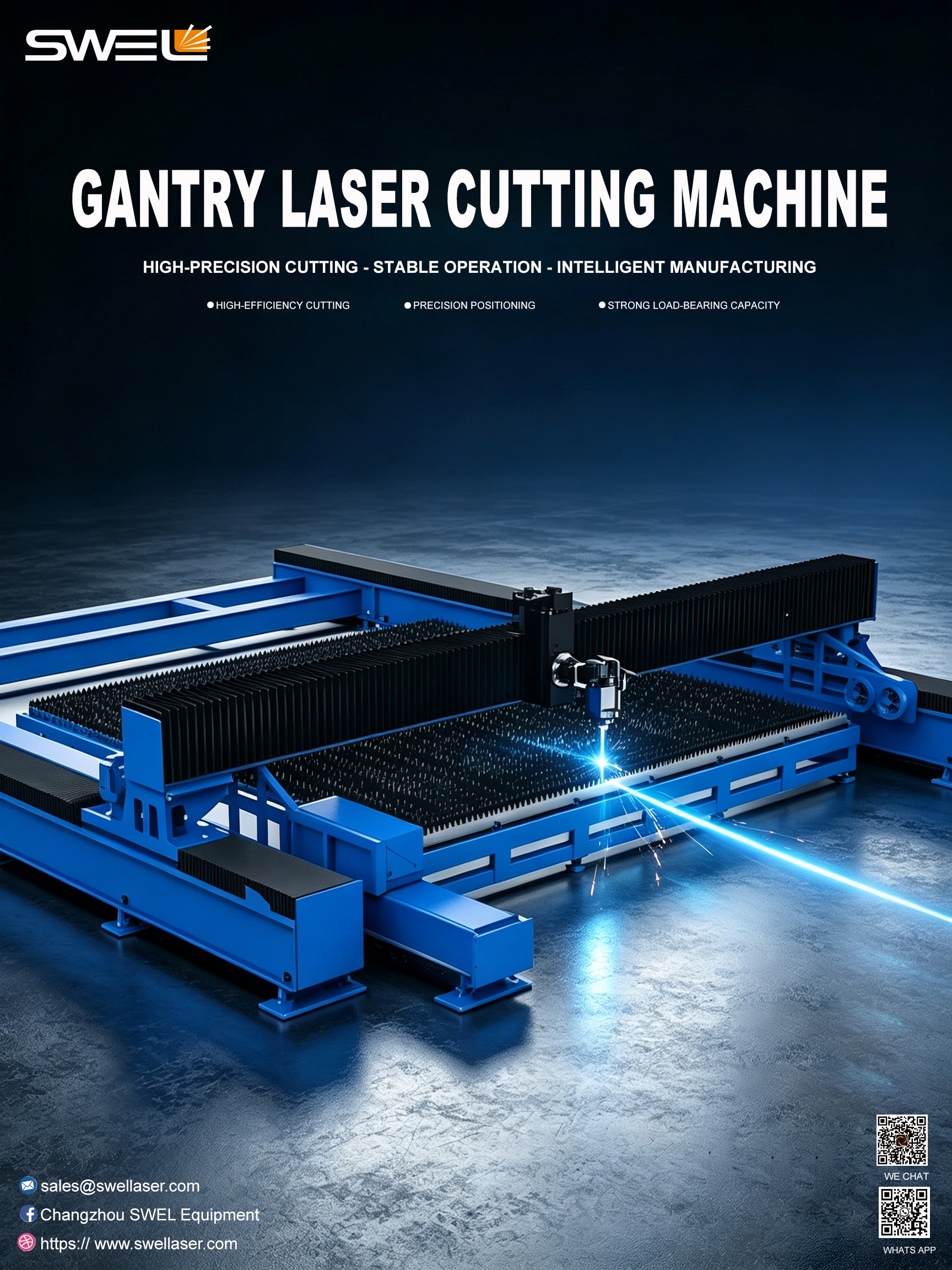 Gantry cutting machine